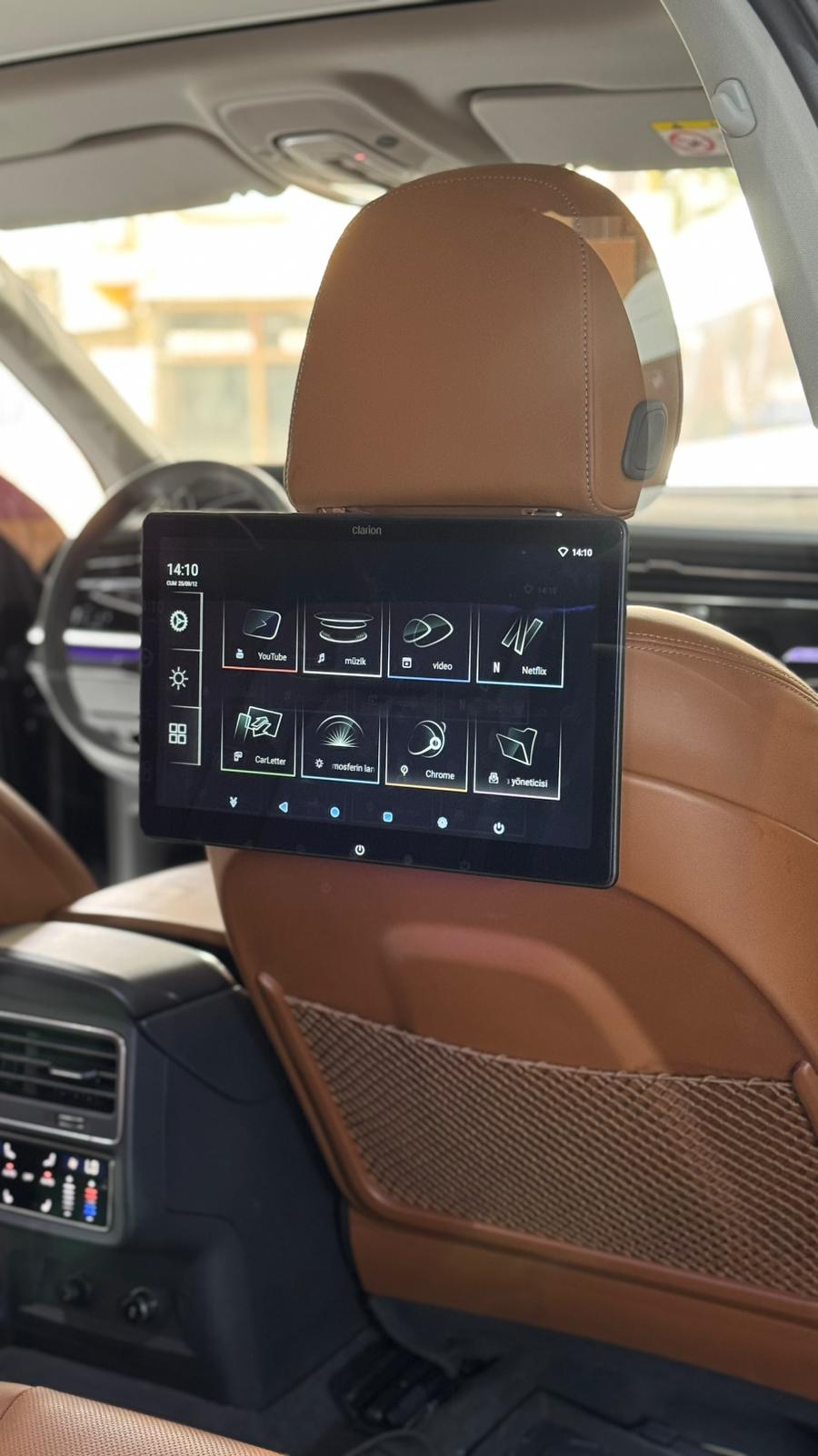 AUDI Q7-Q8 14'' ARKA EĞLENCE PAKETİ AMBİYANS AYDINLATMALI - Görsel 4